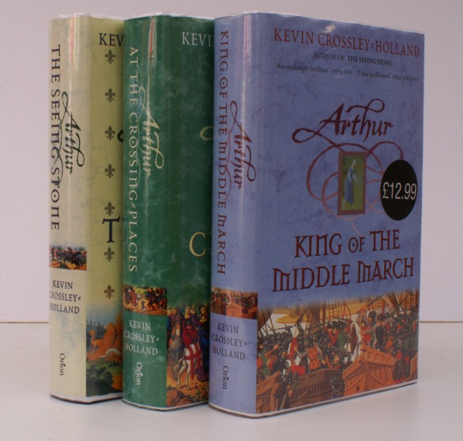 Crossing-Places　Rare　The　the　[with]　[with]　Middle-March　Editions　Books,　Seeing　the　At　of　First　Stone　King